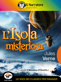Jules Verne, L'isola misteriosa. Audio-eBook